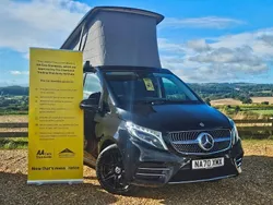 Black Used 2021 Mercedes V300 Marco Polo MPV | £58,000 (Fair price)
