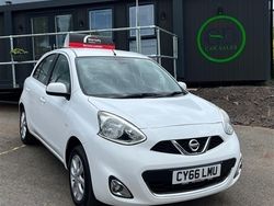 White Used 2017 Nissan Micra Acenta Hatchback | £5,425 (Fair price)