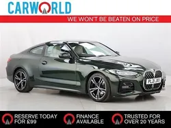 Green Used 2021 BMW 420 M Sport Coupe | £26,040