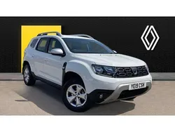White Used 2019 Dacia Duster Comfort SUV | £10,340 (Good price)