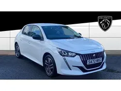 White Used 2022 Peugeot 208 Allure+ Hatchback | £13,739 (Fair price)