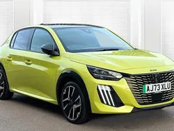 Metallic ageuda yellow Used 2024 Peugeot e-208 GTi Hatchback | £18,902 (Super price)
