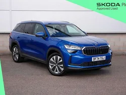 Race blue metallic Used 2024 Skoda Kodiaq SE L SUV | £34,495 (A bit pricey)