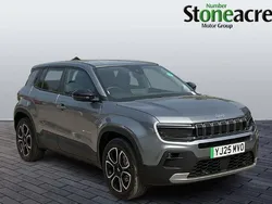Grey New 2025 Jeep Avenger EV Summit SUV | £21,995 (Super price)