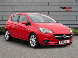 Red Used 2016 Vauxhall Corsa Hatchback | £6,995 (Fair price)