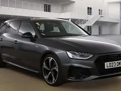 Grey Used 2023 Audi A4 Black Edition Estate | £28,500 (A bit pricey)