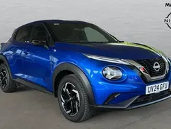Blue Used 2024 Nissan Juke N-Connecta SUV | £16,161 (Fair price)