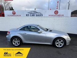 Silver Used 2005 Mercedes SLK200 Cabriolet | £2,995 (Fair price)