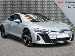 Silver Used 2024 Audi e-tron GT quattro Comfort Sedan | £82,000