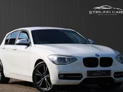 White Used 2015 BMW 118 Sport Line Hatchback | £7,489 (Fair price)