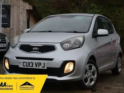 Silver Used 2013 Kia Picanto 2 Hatchback | £3,595 (Fair price)