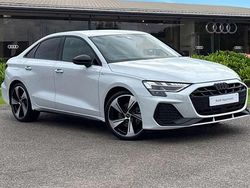 White Used 2025 Audi A3 Black Edition Sedan | £30,990 (Expensive)