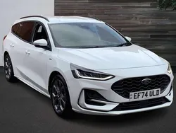 White Used 2024 Ford Focus ST-Line Estate | £20,998 (A bit pricey)