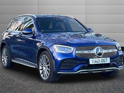 Brilliant blue Used 2021 Mercedes 220 AMG Line Premium Estate | £28,500 (Expensive)