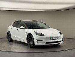 White Used 2022 Tesla Model 3 Performance Sedan | £19,650 (Good price)