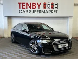 Black Used 2019 Audi A6 S-Line Sedan | £19,296 (Fair price)