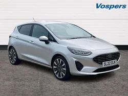 Silver Used 2022 Ford Fiesta Titanium Hatchback | £15,450 (Fair price)