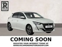White Used 2021 Peugeot 208 Allure Premium Hatchback | £13,290 (Fair price)