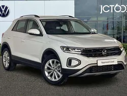 White New 2025 VW T-Roc Match SUV | £28,800 (Fair price)