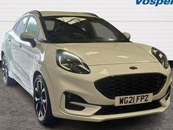 White Used 2021 Ford Puma Gen-E ST-Line X SUV | £14,500 (Fair price)
