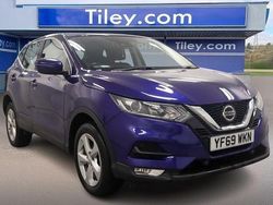 Blue Used 2019 Nissan Qashqai Acenta Premium SUV | £8,990 (Good price)