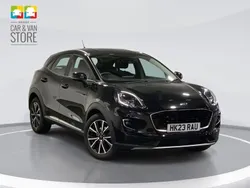 Black Used 2023 Ford Puma Titanium Hatchback | £15,699 (Super price)