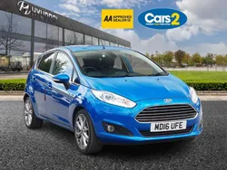 Blue Used 2016 Ford Fiesta Titanium X Hatchback | £5,750 (Fair price)