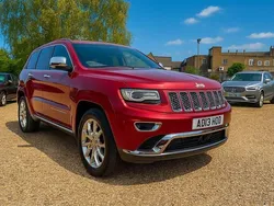 Red Used 2014 Jeep Grand Cherokee Summit SUV | £15,495 (Fair price)