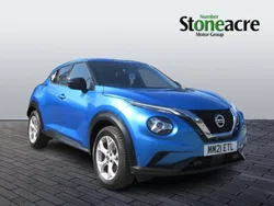 Blue Used 2021 Nissan Juke N-Connecta SUV | £15,997 (Fair price)