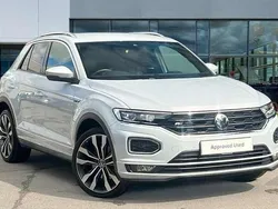 Silver Used 2021 VW T-Roc R-line SUV | £23,832 (Fair price)