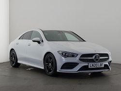 White Used 2020 Mercedes CLA200 AMG line Coupe | £24,998 (Fair price)