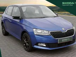 Blue Used 2020 Skoda Fabia Colour Edition Hatchback | £10,490 (Fair price)