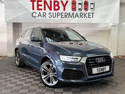 Blue Used 2016 Audi Q3 S-line plus SUV | £12,795 (Fair price)