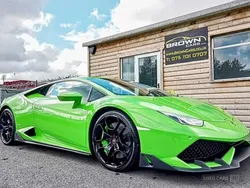 Green Used 2017 Lamborghini Huracán Coupe | £137,500