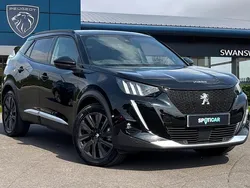 Black Used 2022 Peugeot e-2008 Premium SUV | £13,399 (Fair price)