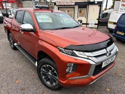 Orange Used 2021 Mitsubishi L200 Warrior Pickup | £18,950 (Fair price)