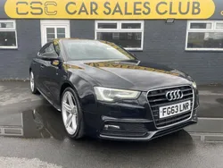 Black Used 2013 Audi A5 Sportback S-Line Hatchback | £6,495 (Fair price)