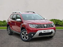 Red Used 2021 Dacia Duster Prestige SUV | £14,895 (A bit pricey)
