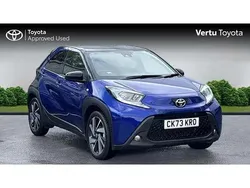Blue Used 2023 Toyota Aygo Hatchback | £16,887 (Fair price)