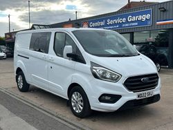 White Used 2022 Ford Transit Custom Limited Van | £17,495 (Expensive)