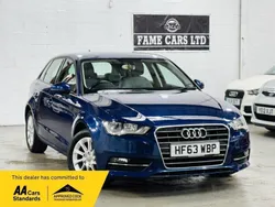 Blue Used 2013 Audi A3 Sportback Hatchback | £4,800 (Expensive)
