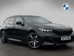 Black Used 2024 BMW 530e M Sport Estate | £50,990