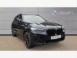 Black Used 2023 BMW X3 M Sport SUV | £41,295 (Fair price)