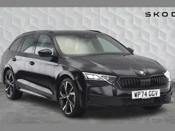 Black Used 2025 Skoda Octavia SportLine Estate | £29,000