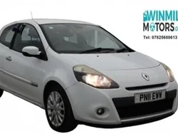 White Used 2011 Renault Clio II Dynamique Hatchback | £2,195 (A bit pricey)