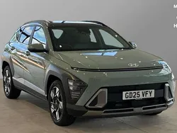 Green New 2025 Hyundai Kona Ultimate SUV | £28,179 (A bit pricey)