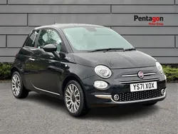 Black Used 2021 Fiat 500 Dolcevita Hatchback | £9,750 (Fair price)