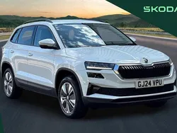 White Used 2024 Skoda Karoq SE Drive SUV | £22,695 (Good price)