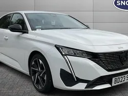 White Used 2023 Peugeot 308 Allure Premium Hatchback | £16,129 (Fair price)