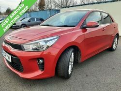 Red Used 2018 Kia Rio Hatchback | £6,170 (Expensive)